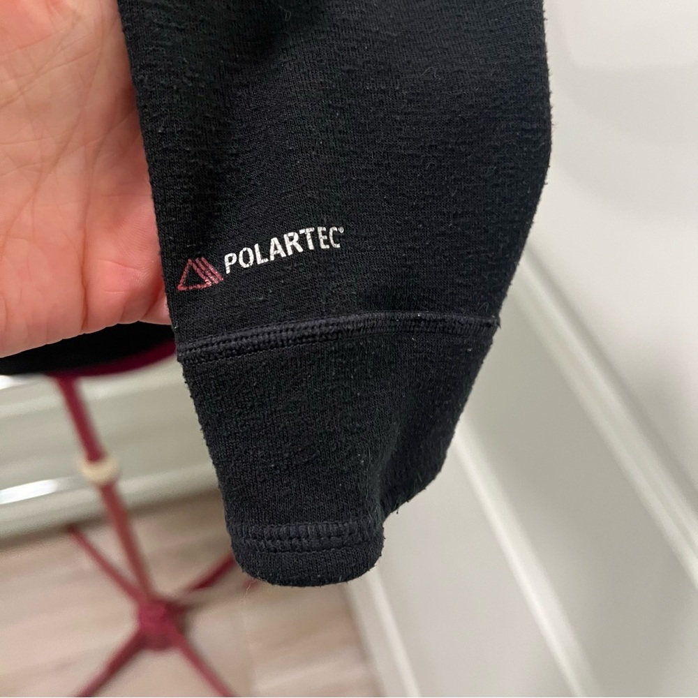BURTON [ak] Black Hoodie Base Layer Snowboard Ski Polartec Gore-tex Size Large - Picture 4 of 16